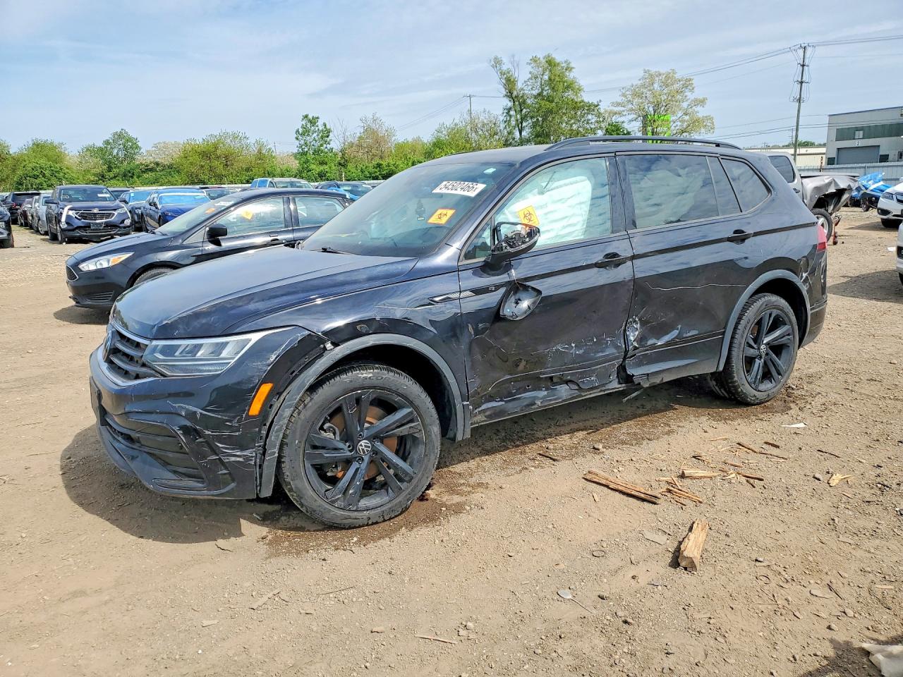 2023 VOLKSWAGEN TIGUAN SE R-LINE BLACK | 3VV8B7AX4PM013554 | UPCARS
