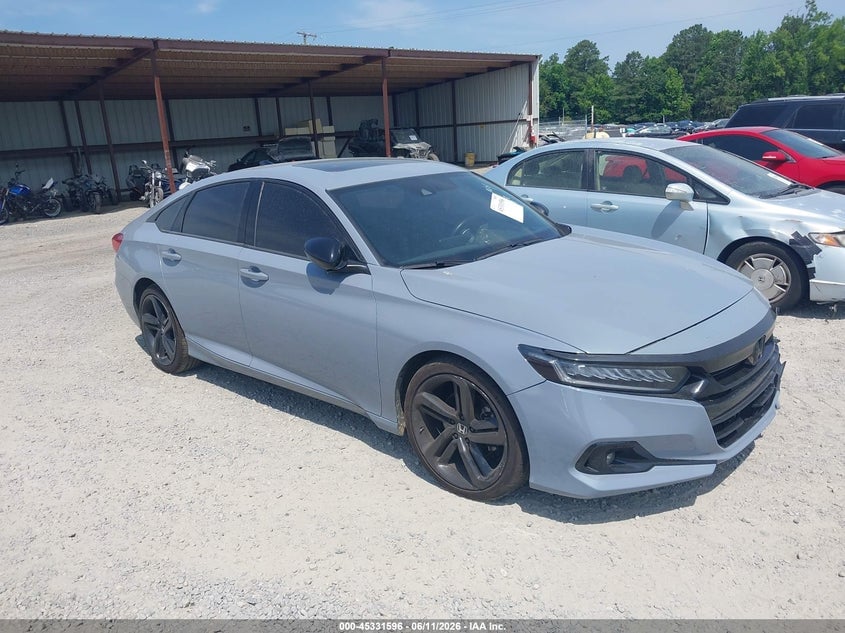 2021 HONDA ACCORD SPORT 2.0T | 1HGCV2F35MA007877 | UPCARS