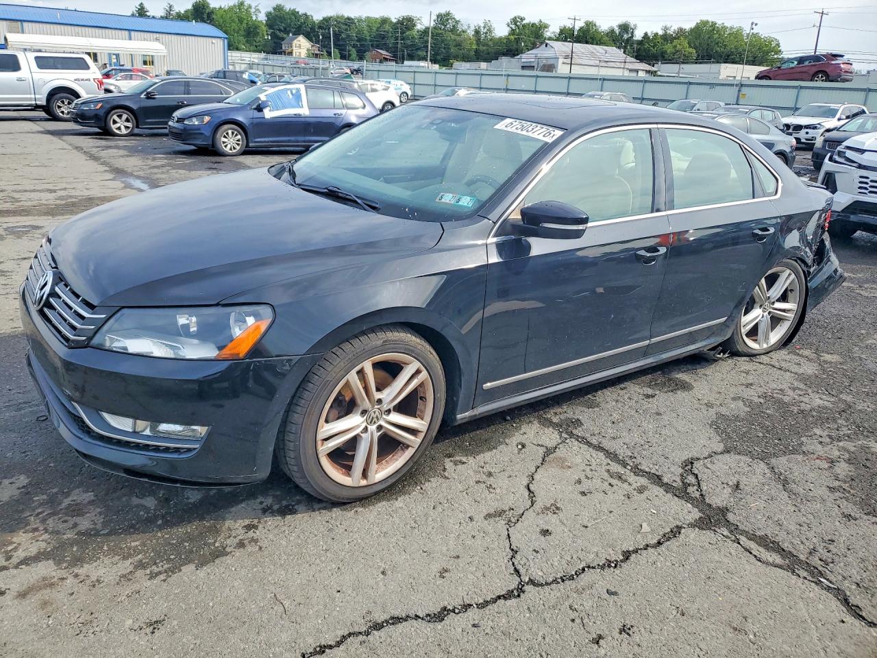 2014 VOLKSWAGEN PASSAT SEL | 1VWCT7A38EC105345 | UPCARS