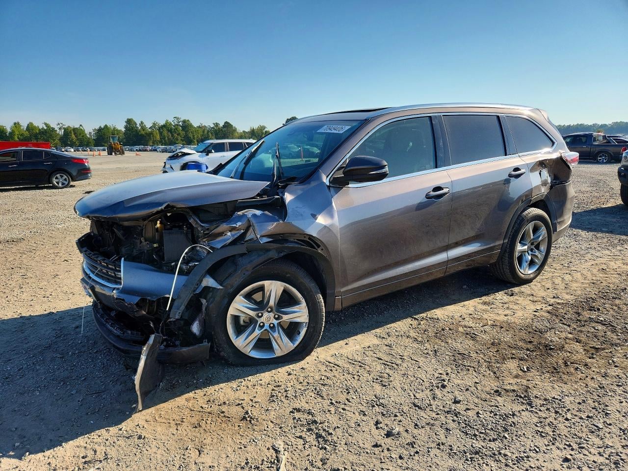 2014 TOYOTA HIGHLANDER LIMITED PLATINUM | 5TDYKRFH6ES034060 | UPCARS