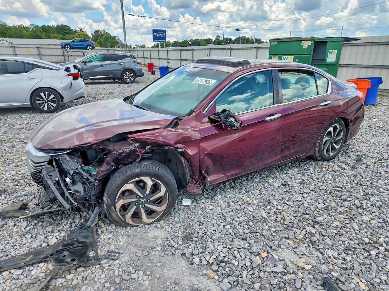 2016 HONDA ACCORD EXL | 1HGCR2F86GA069499 | UPCARS