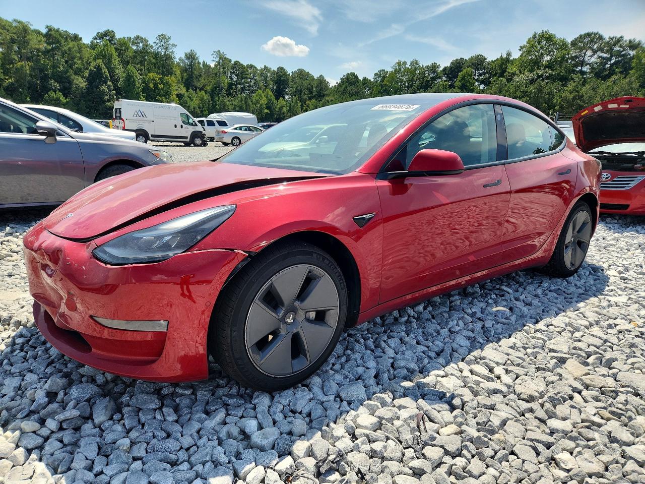2022 TESLA MODEL 3 | 5YJ3E1EBXNF256329 | UPCARS