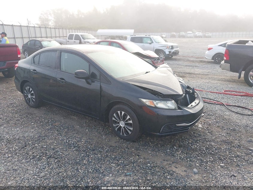 2013 HONDA CIVIC LX | 19XFB2F54DE052053 | UPCARS