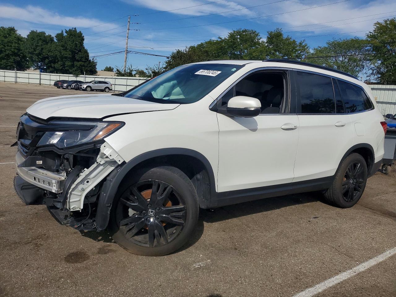 2021 HONDA PILOT SE | 5FNYF6H28MB002547 | UPCARS
