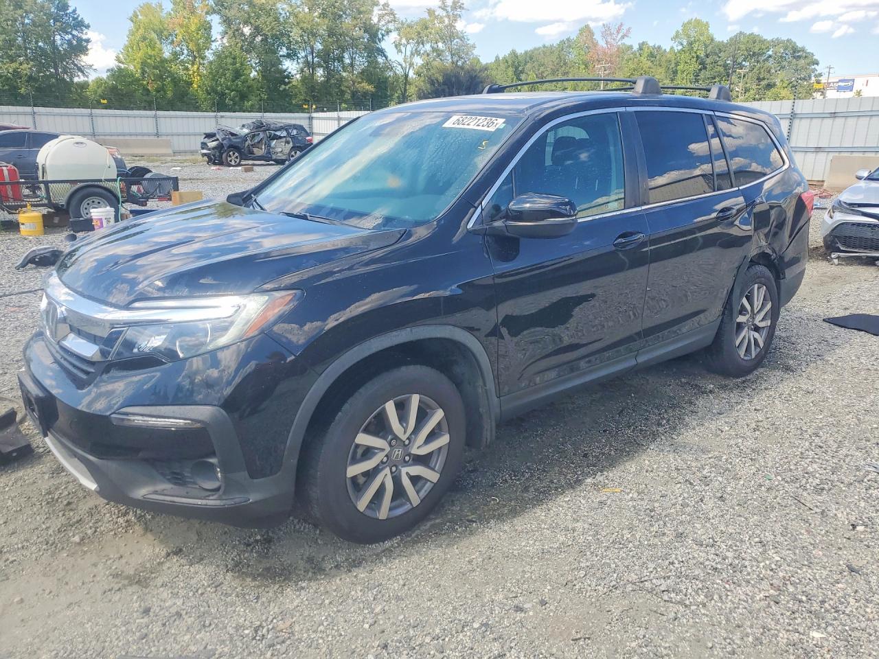 2021 HONDA PILOT EXL | 5FNYF5H58MB044883 | UPCARS