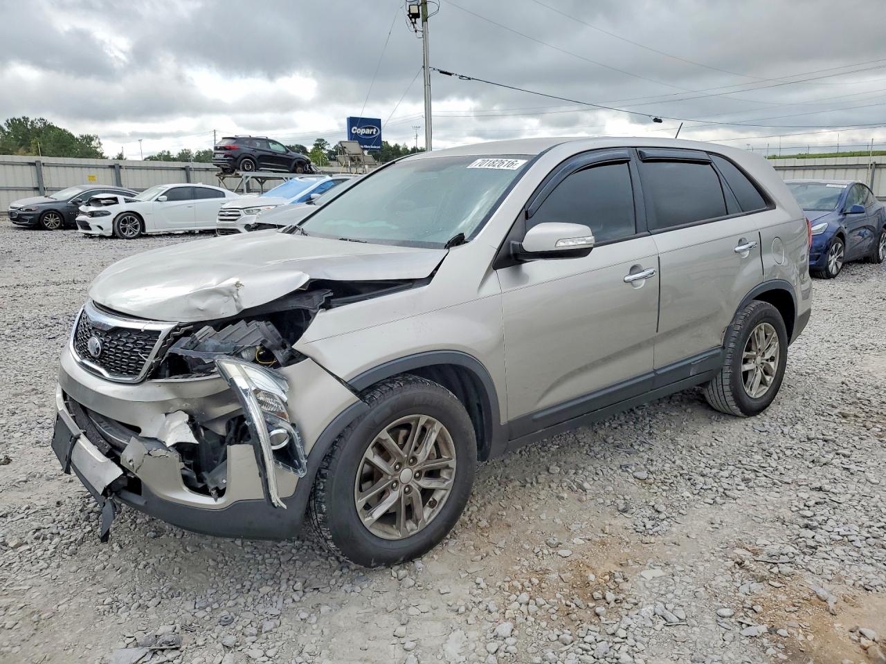 2014 KIA SORENTO LX | 5XYKT3A63EG549696 | UPCARS