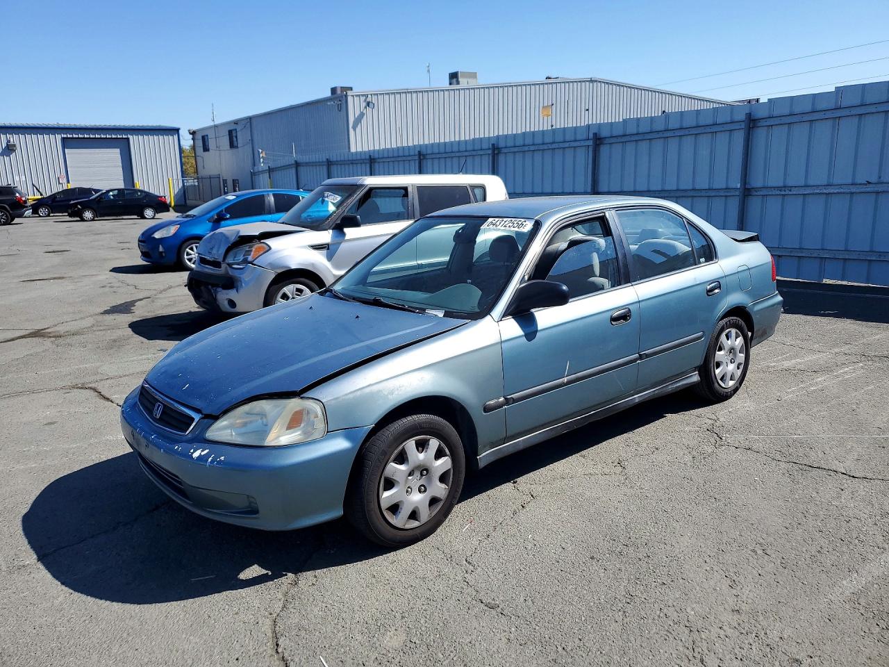 2000 HONDA CIVIC LX | 2HGEJ6679YH597846 | UPCARS