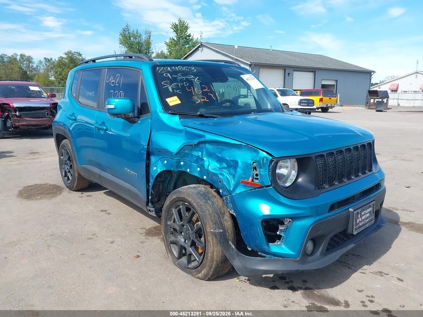 2020 JEEP RENEGADE ALTITUDE FWD | ZACNJABB0LPL04738 | UPCARS
