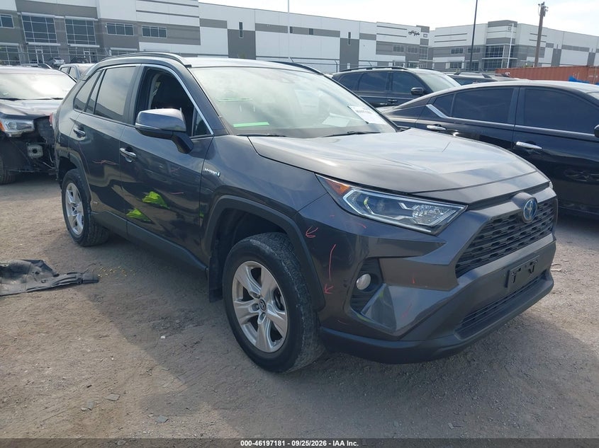 2019 TOYOTA RAV4 HYBRID XLE | 2T3RWRFV7KW014649 | UPCARS