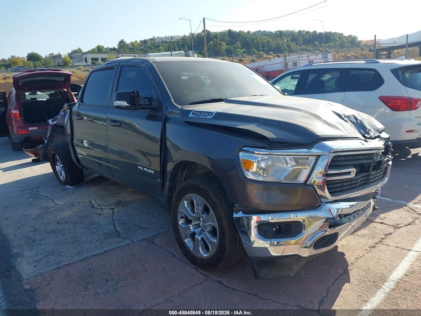 2021 RAM 1500 BIG HORN  4X2 5'7 BOX | 1C6RREFT2MN502021 | UPCARS