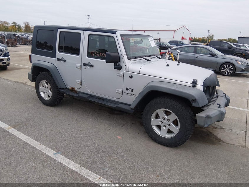 2008 JEEP WRANGLER UNLIMITED X | 1J4GA39158L610649 | UPCARS