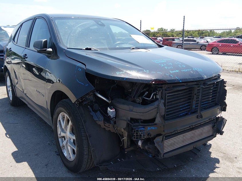 2024 CHEVROLET EQUINOX LS | 3GNAXHEG9RL141726 | UPCARS