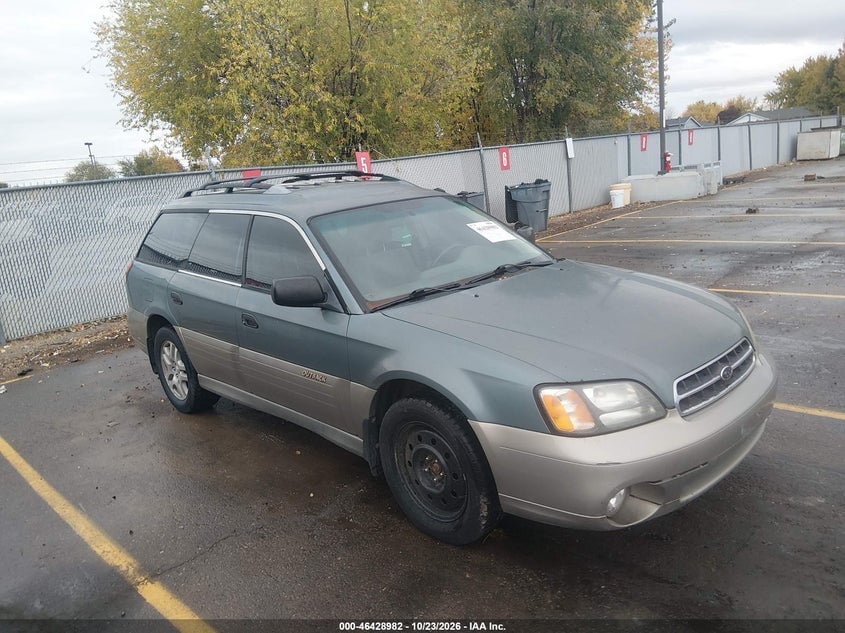 2001 SUBARU OUTBACK | 4S3BH675316605084 | UPCARS