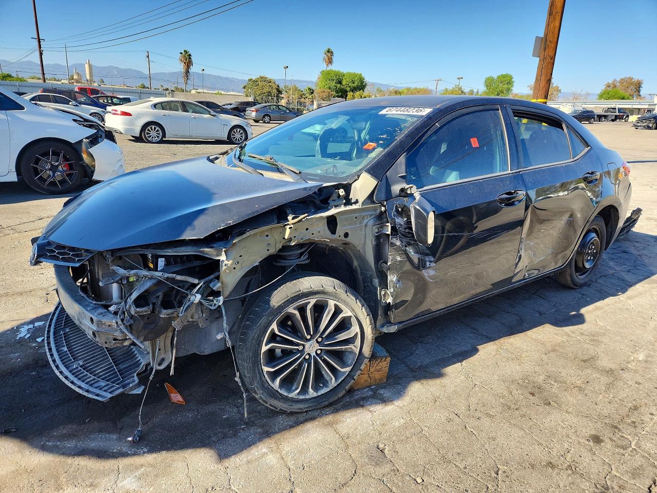 2015 TOYOTA COROLLA S PLUS | 5YFBURHE6FP188233 | UPCARS