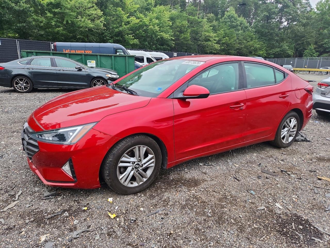 2020 HYUNDAI ELANTRA SEL | 5NPD84LFXLH632495 | UPCARS