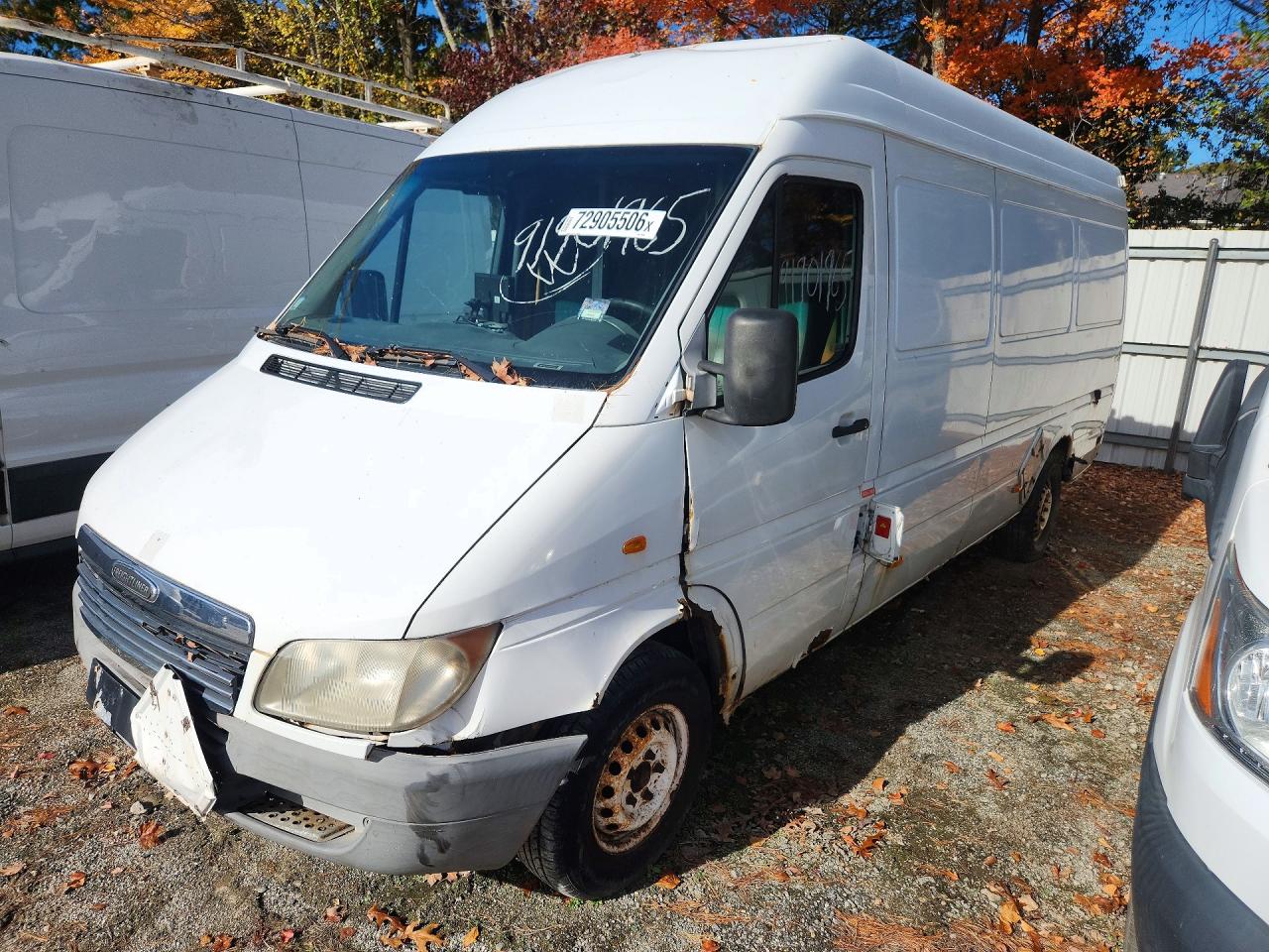 2002 FREIGHTLINER SPRINTER 2500 | WD2YD341325293263 | UPCARS
