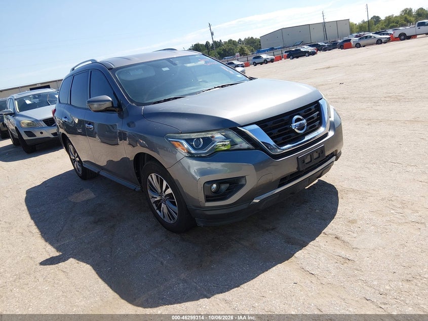 2019 NISSAN PATHFINDER SV | 5N1DR2MN0KC627142 | UPCARS