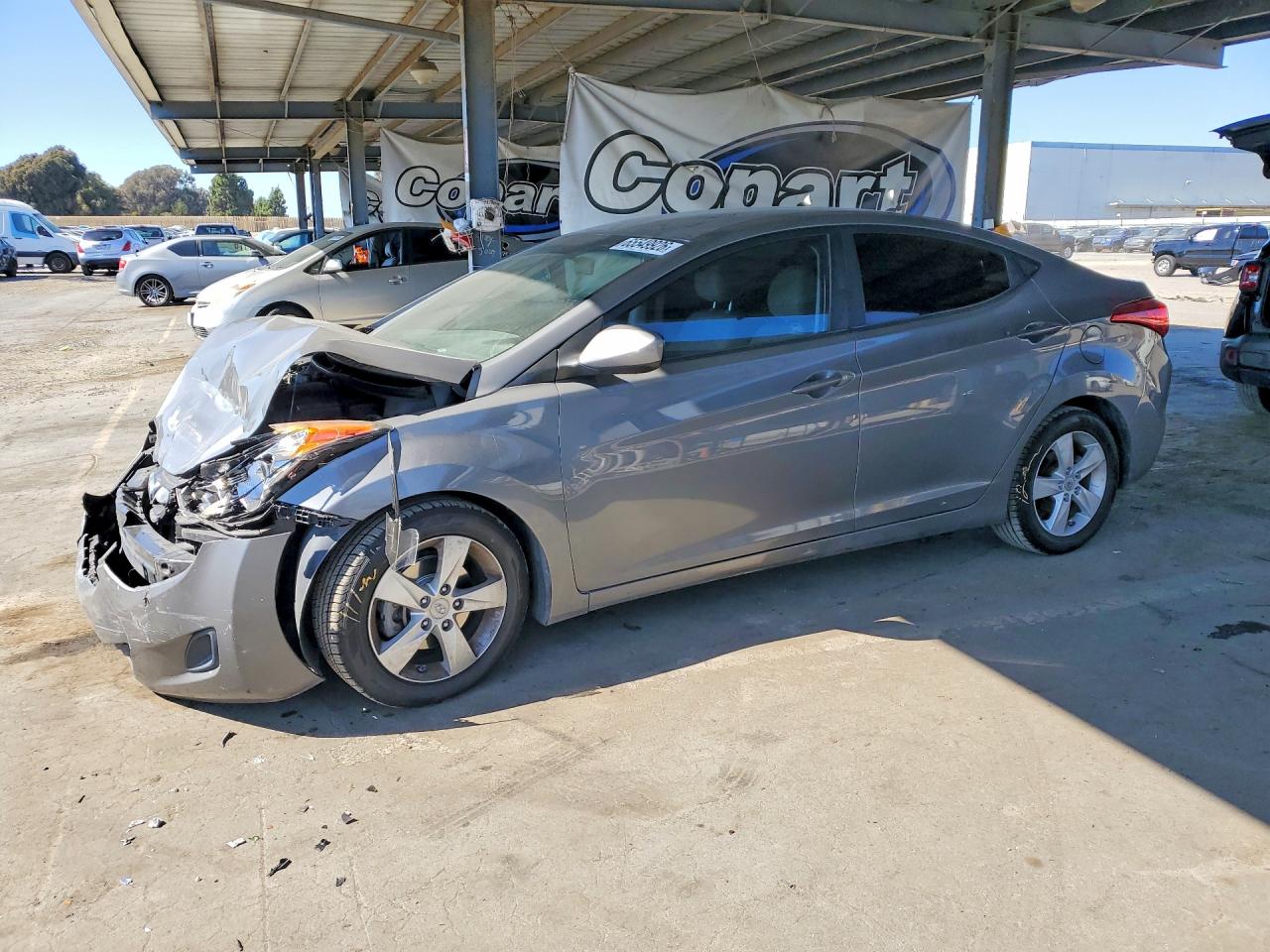 2013 HYUNDAI ELANTRA GLS | 5NPDH4AE6DH387500 | UPCARS