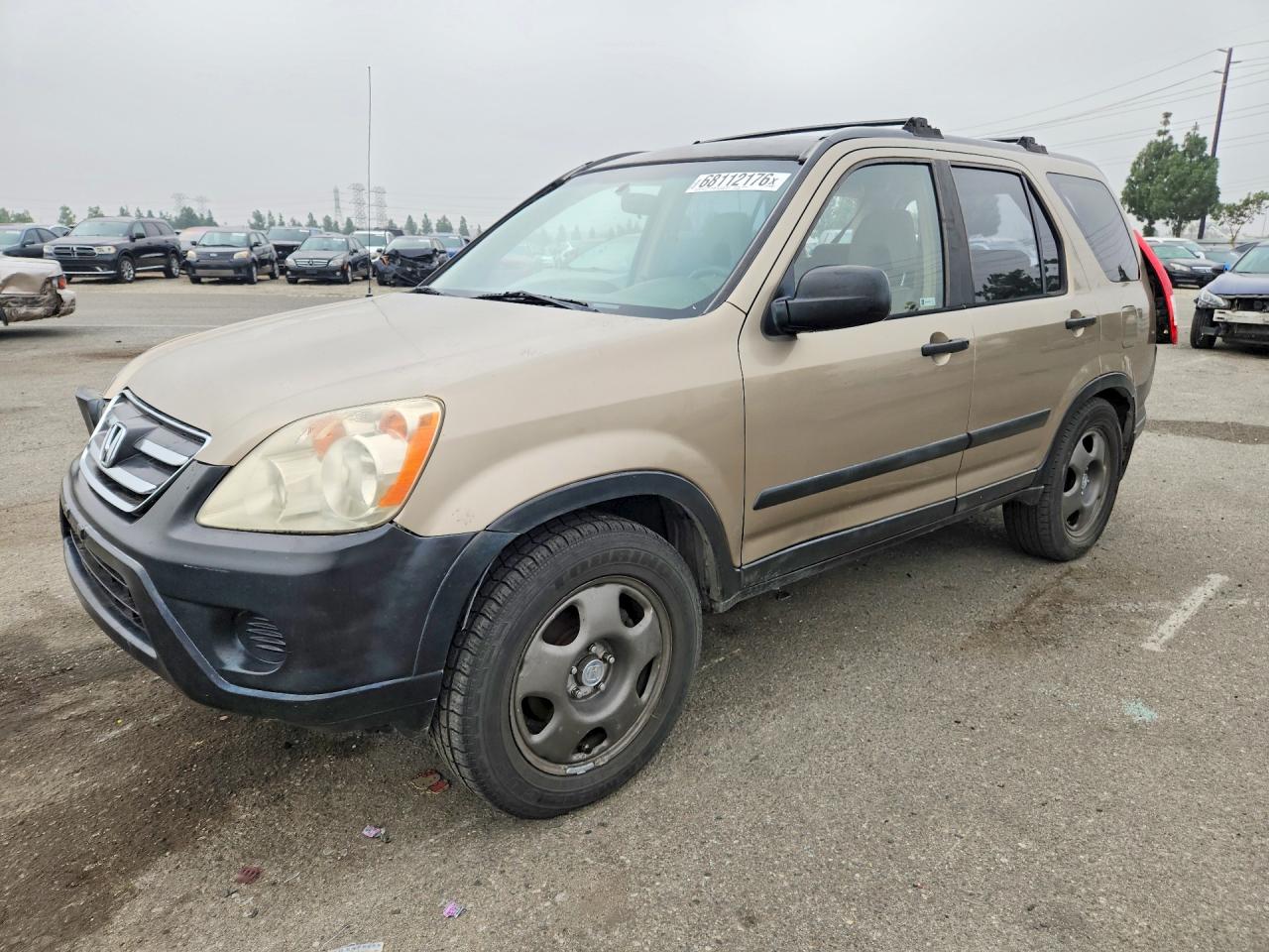 2005 HONDA CRV LX | JHLRD78595C064048 | UPCARS