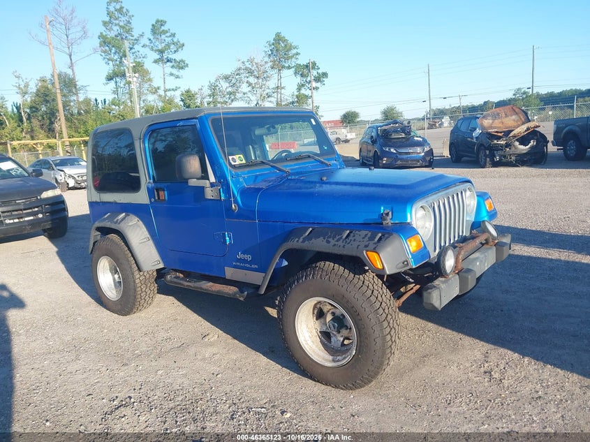 2003 JEEP WRANGLER X | 1J4FA39S43P300921 | UPCARS