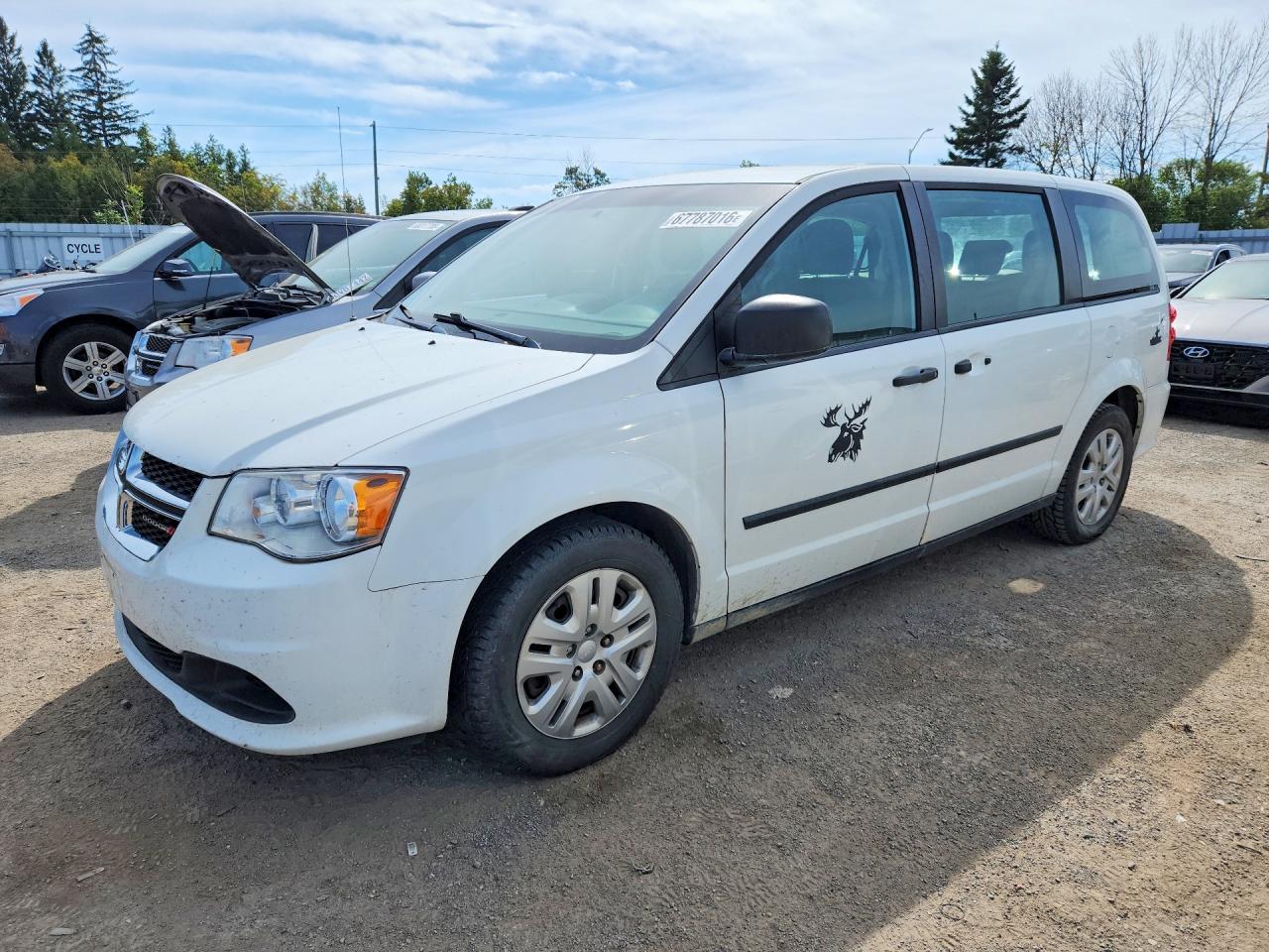 2016 DODGE CARAVAN SE | 2C4RDGBG5GR276012 | UPCARS