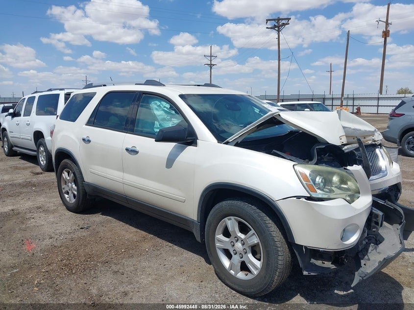 2011 GMC ACADIA SLE | 1GKKRPED7BJ386632 | UPCARS