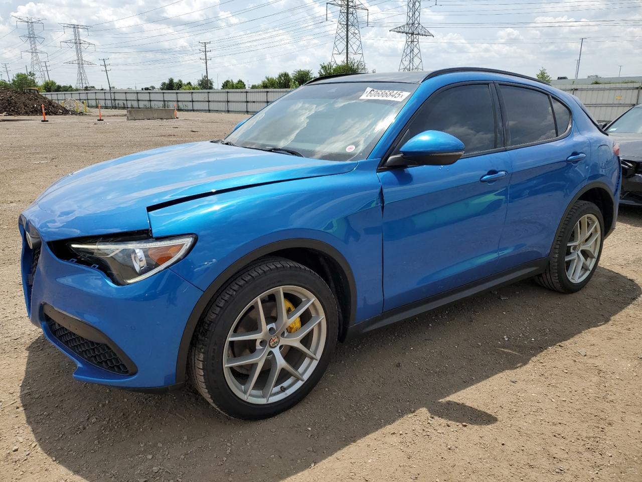 2019 ALFA ROMEO STELVIO TI | ZASPAKBN3K7C70387 | UPCARS