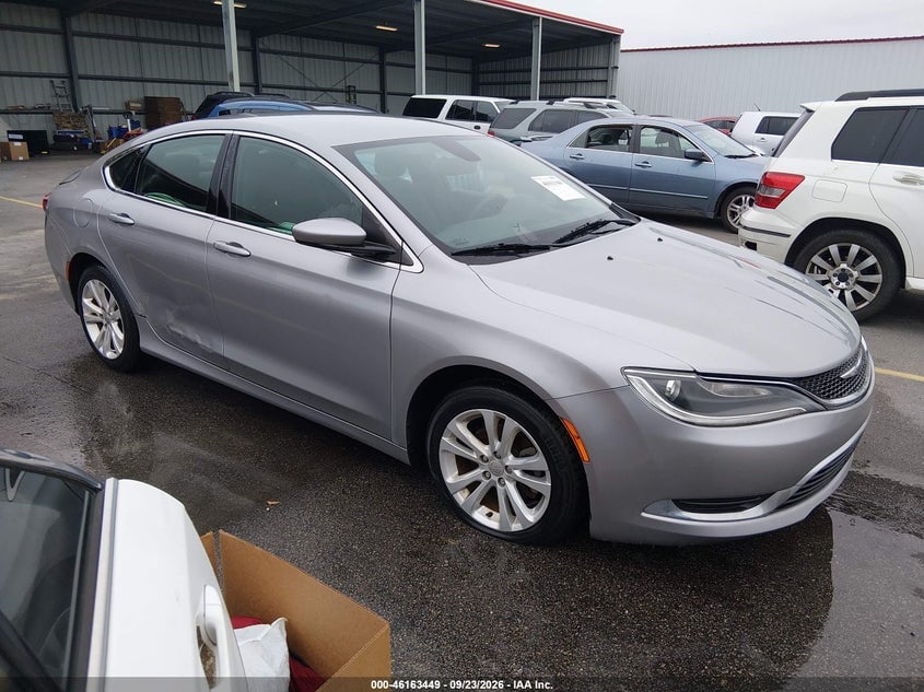 2015 CHRYSLER 200 LIMITED | 1C3CCCABXFN576474 | UPCARS
