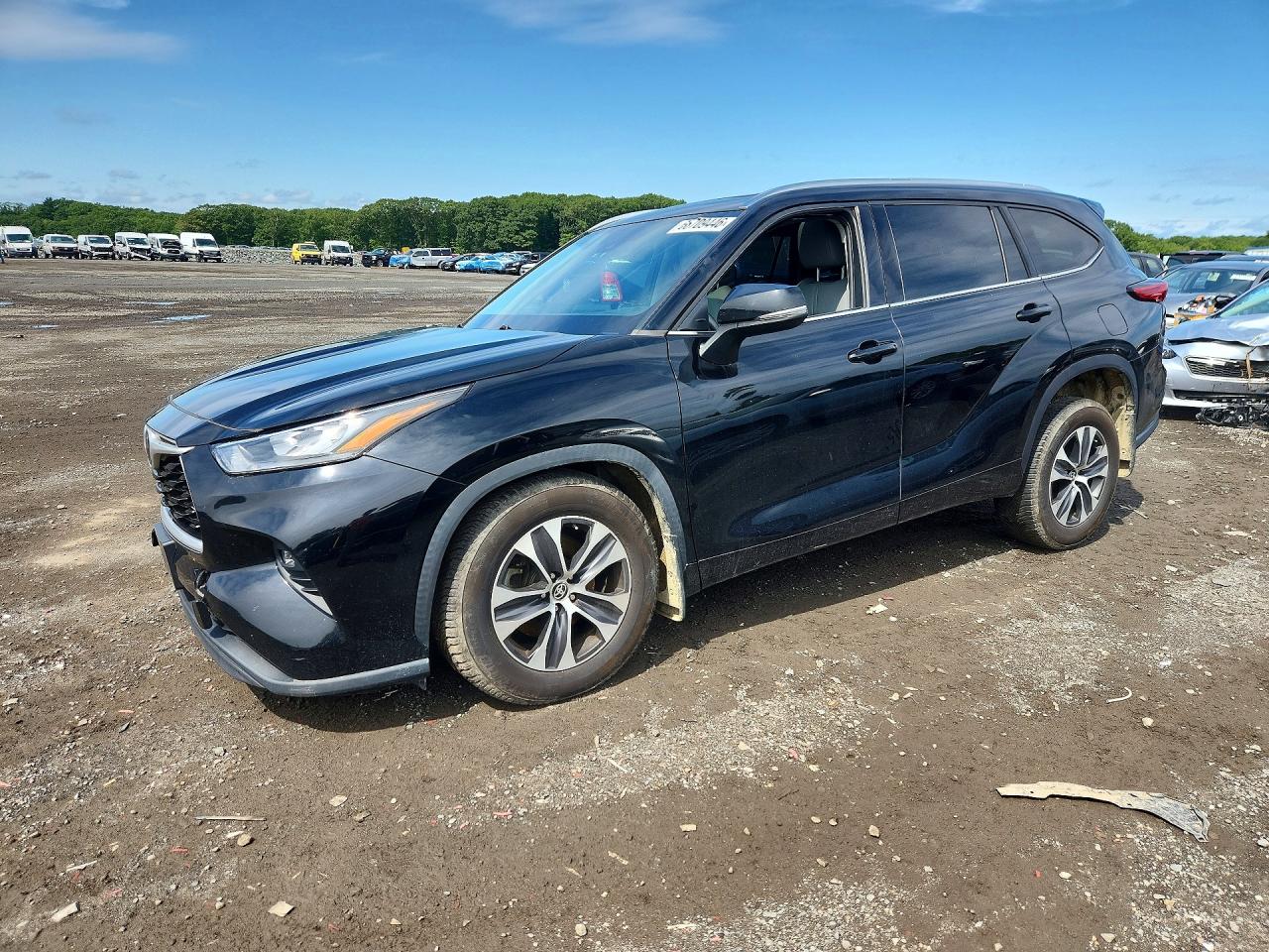 2020 TOYOTA HIGHLANDER XLE | 5TDHZRBH2LS023832 | UPCARS