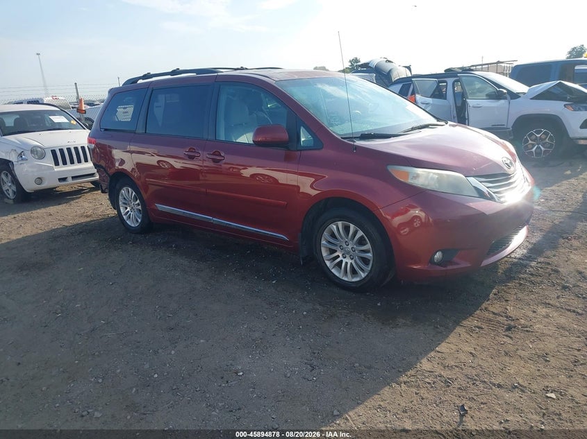 2012 TOYOTA SIENNA XLE V6 8 PASSENGER | 5TDYK3DC8CS263115 | UPCARS