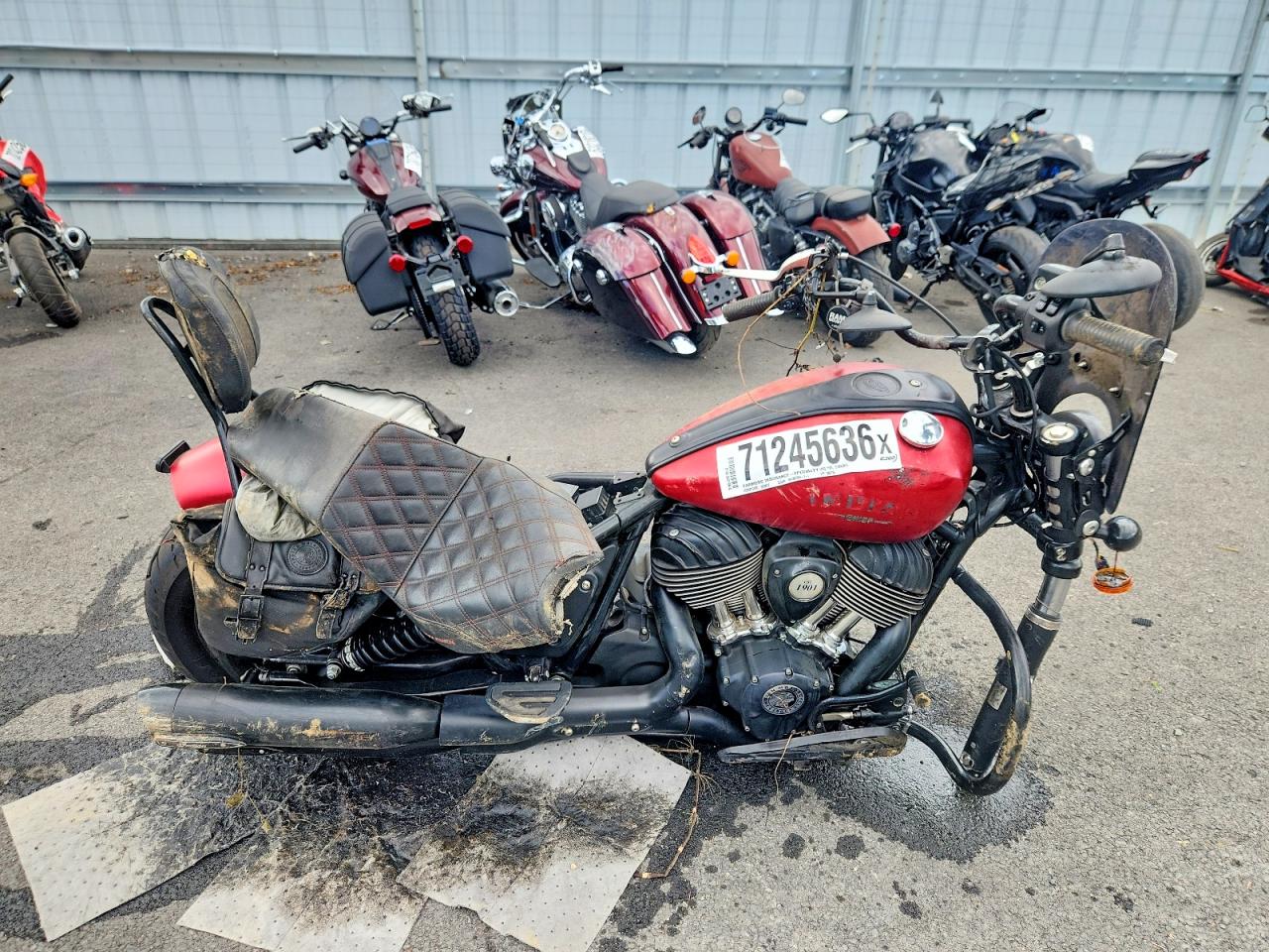 2022 INDIAN MOTORCYCLE CO. MOTORCYCLE ABS | 56KDMBAG9N3002133 | UPCARS