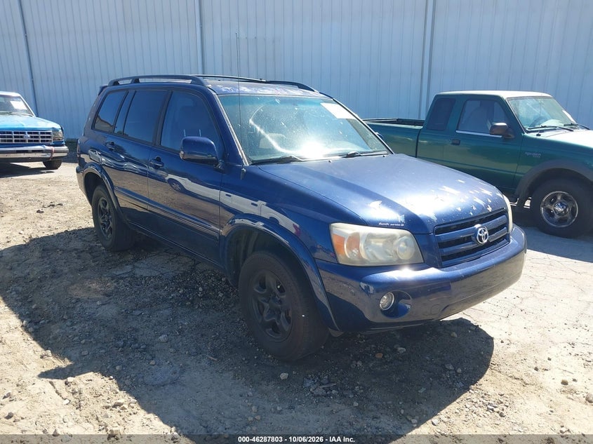 2007 TOYOTA HIGHLANDER | JTEGD21A870165421 | UPCARS