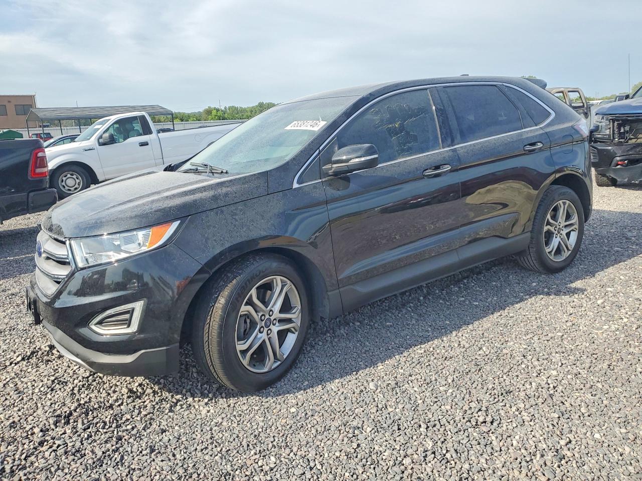 2015 FORD EDGE TITANIUM | 2FMTK3K83FBC39539 | UPCARS