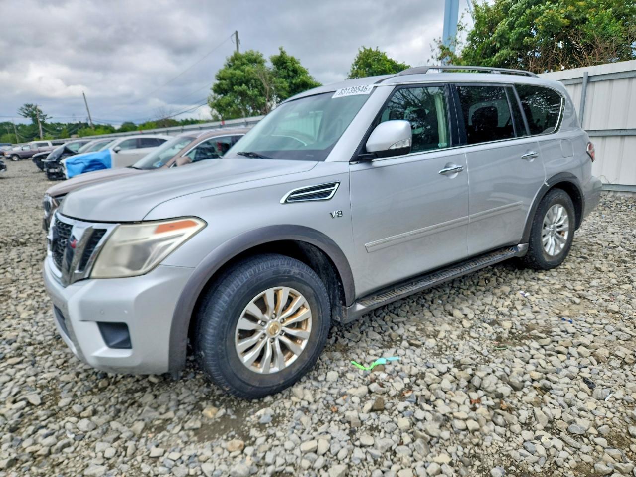 2017 NISSAN ARMADA SV | JN8AY2ND6H9001833 | UPCARS