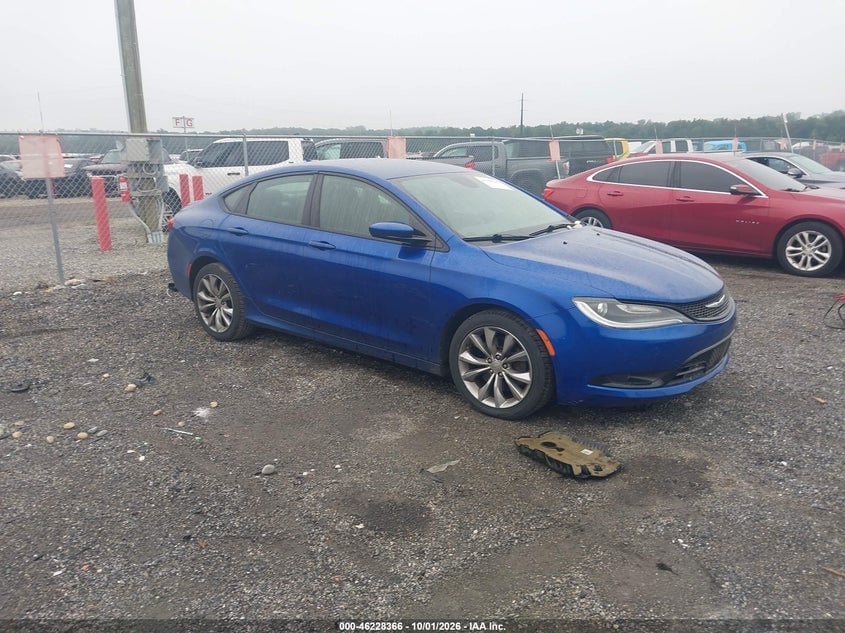 2016 CHRYSLER 200 S | 1C3CCCBG5GN153653 | UPCARS