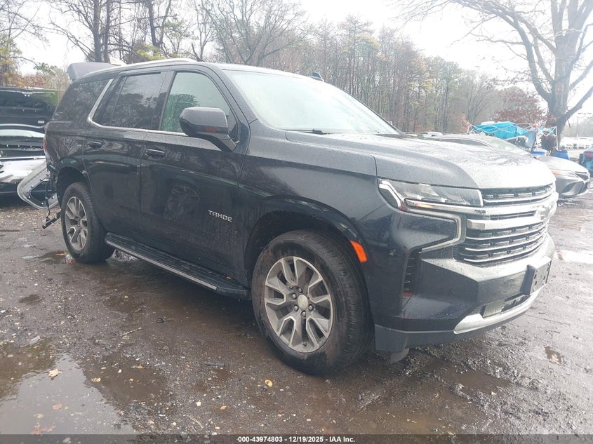 2021 CHEVROLET TAHOE 4WD LT | 1GNSKNKD3MR441954 | UPCARS