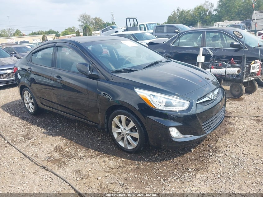 2014 HYUNDAI ACCENT GLS | KMHCU4AE0EU752991 | UPCARS
