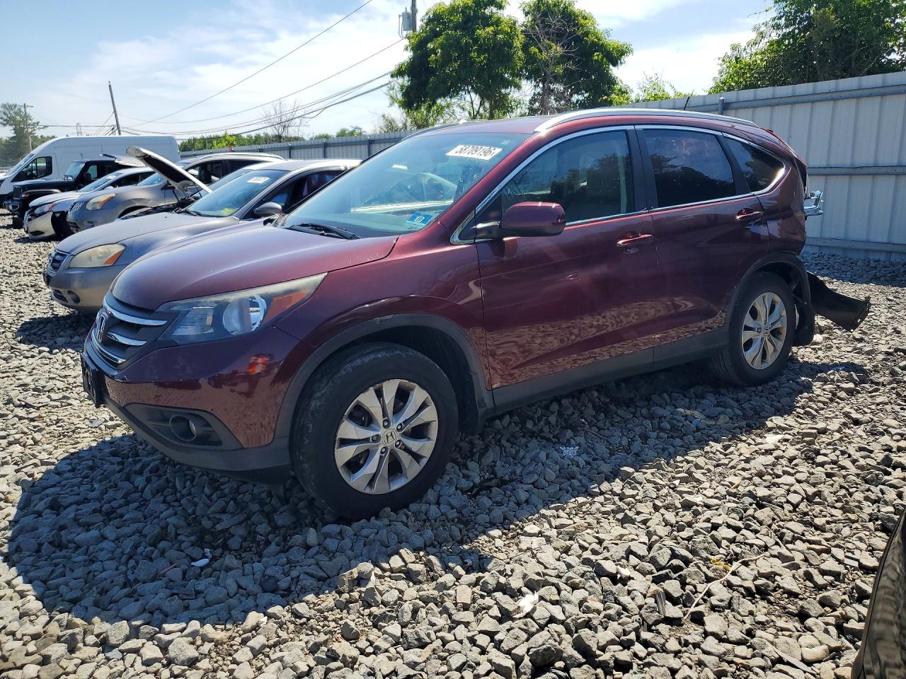 2013 HONDA CRV EXL | 5J6RM4H70DL006609 | UPCARS