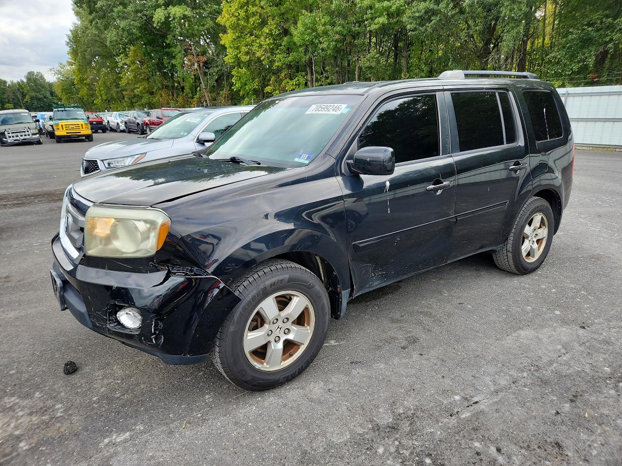 2011 HONDA PILOT EX | 5FNYF4H40BB091324 | UPCARS