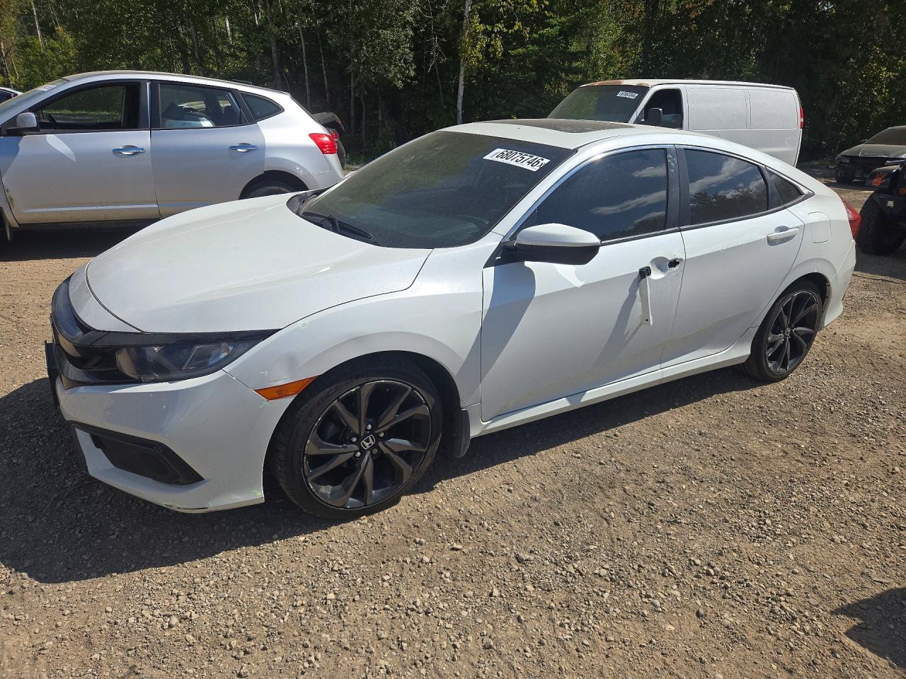 2021 HONDA CIVIC SPORT | 2HGFC2F87MH017309 | UPCARS