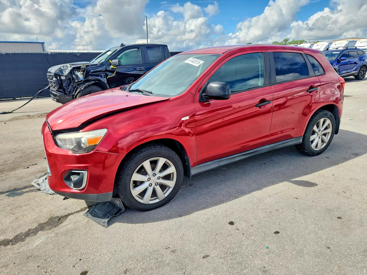 2015 MITSUBISHI OUTLANDER ES | 4A4AR3AU3FE019997 | UPCARS