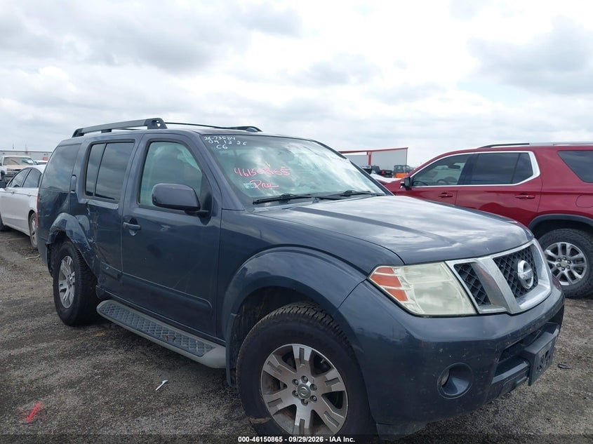 2010 NISSAN PATHFINDER SE | 5N1AR1NB4AC606357 | UPCARS