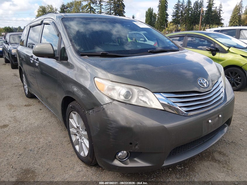 2011 TOYOTA SIENNA LIMITED V6 | 5TDYK3DC6BS053465 | UPCARS