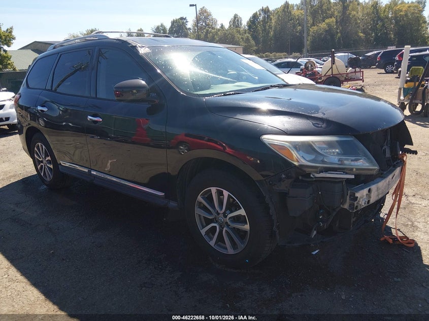 2013 NISSAN PATHFINDER SL | 5N1AR2MMXDC610300 | UPCARS