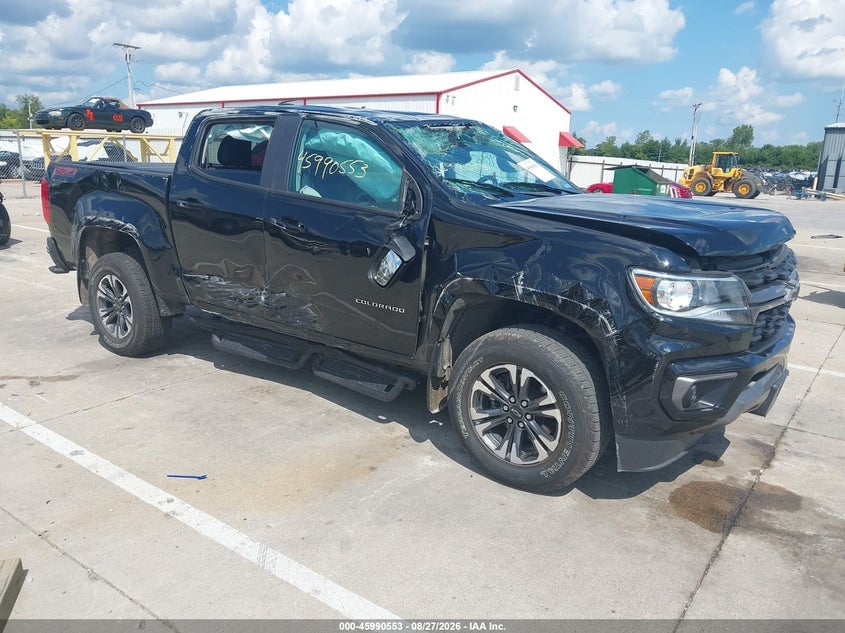 2022 CHEVROLET COLORADO 4WD  SHORT BOX Z71 | 1GCGTDEN4N1296532 | UPCARS