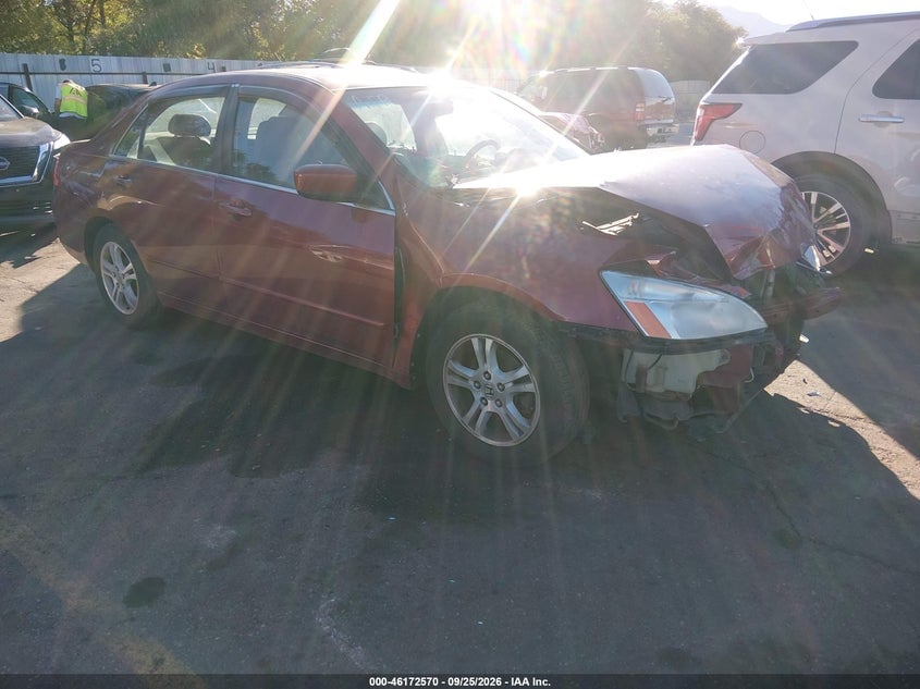 2007 HONDA ACCORD 2.4 EX | 1HGCM56867A164774 | UPCARS
