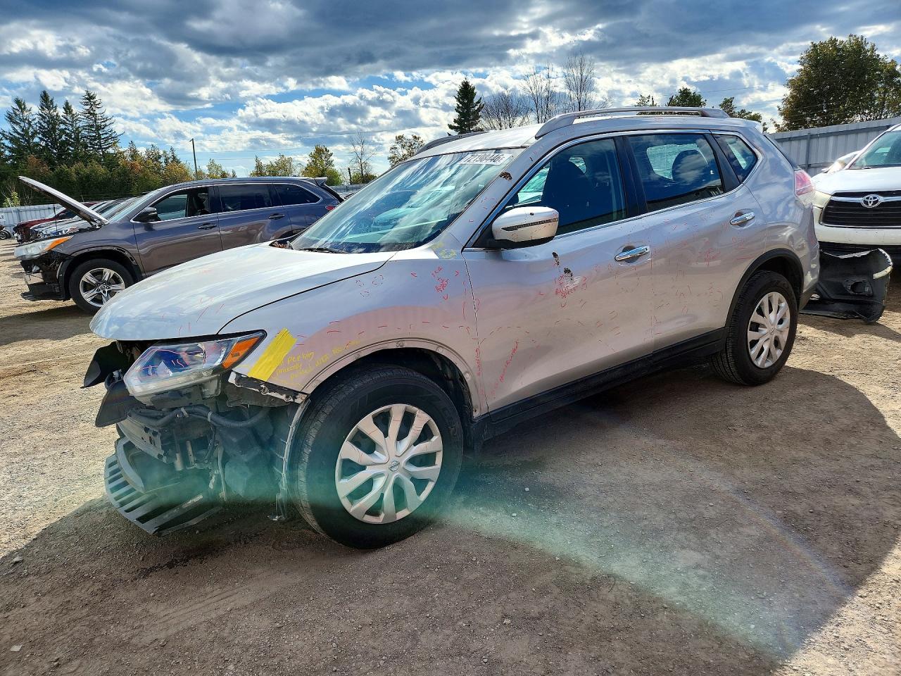 2016 NISSAN ROGUE S | 5N1AT2MVXGC808065 | UPCARS