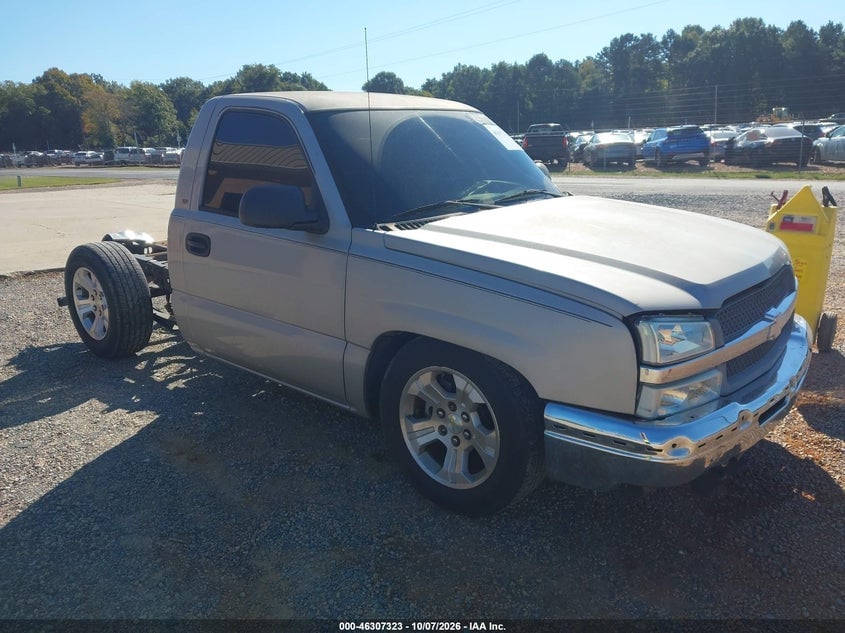 2005 CHEVROLET SILVERADO 1500 WORK TRUCK | 1GCEC14X15Z259674 | UPCARS