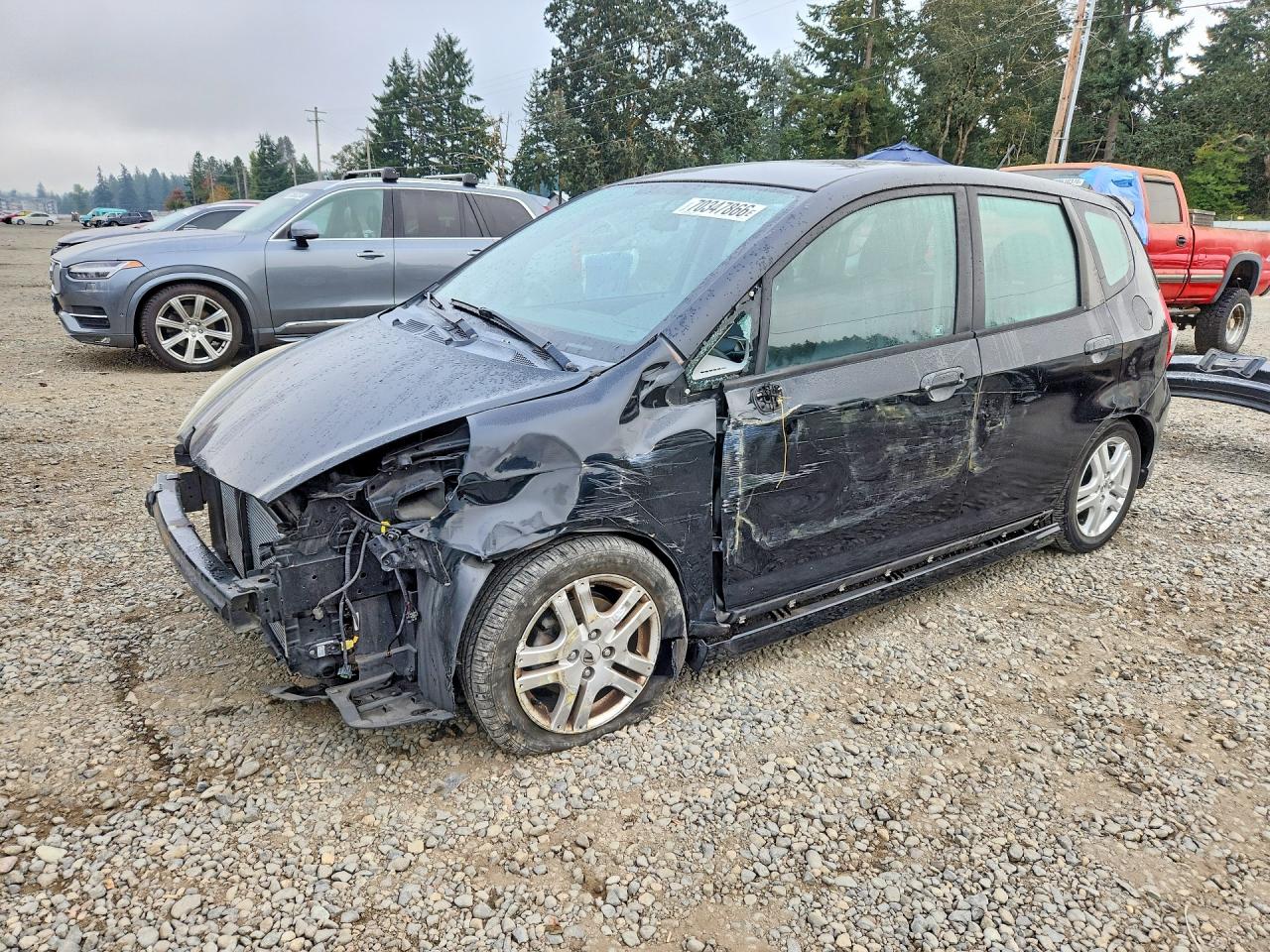 2007 HONDA FIT S | JHMGD38677S035595 | UPCARS