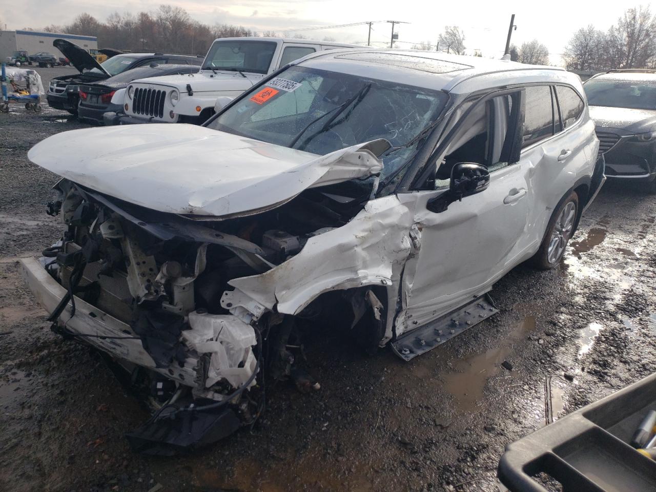 2023 TOYOTA HIGHLANDER HYBRID LIMITED | 5TDXBRCH7PS571488 | UPCARS
